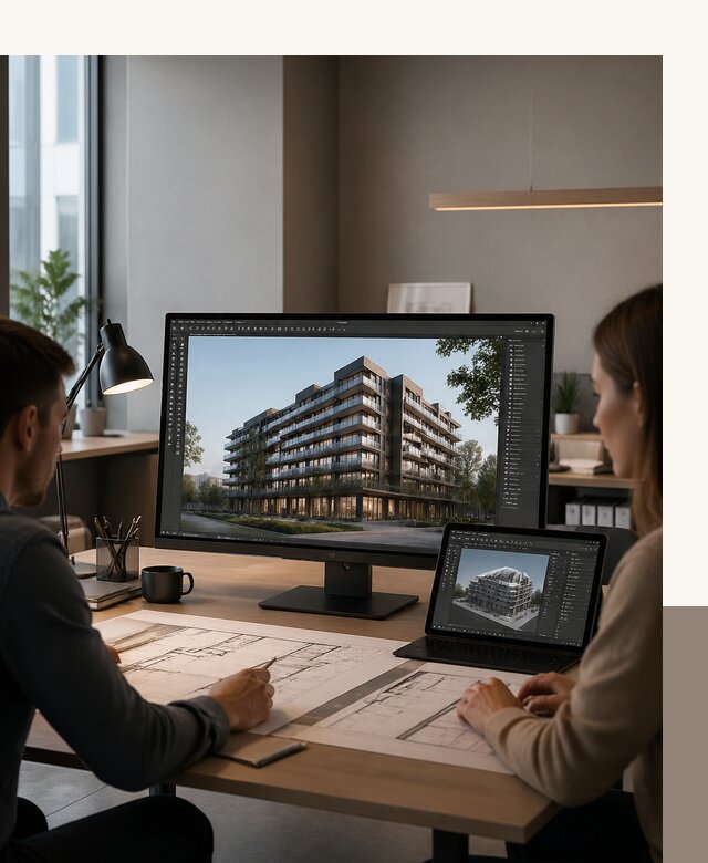 3D визуализация архитектуры и объектов строительства в Лабинске